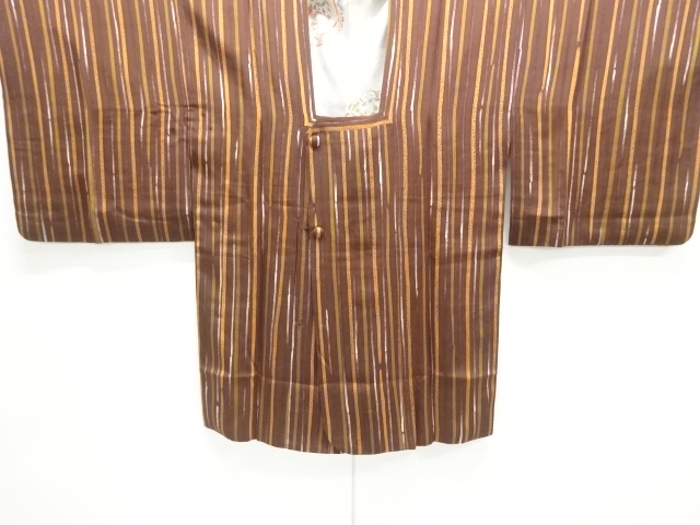 縞模様道行コート